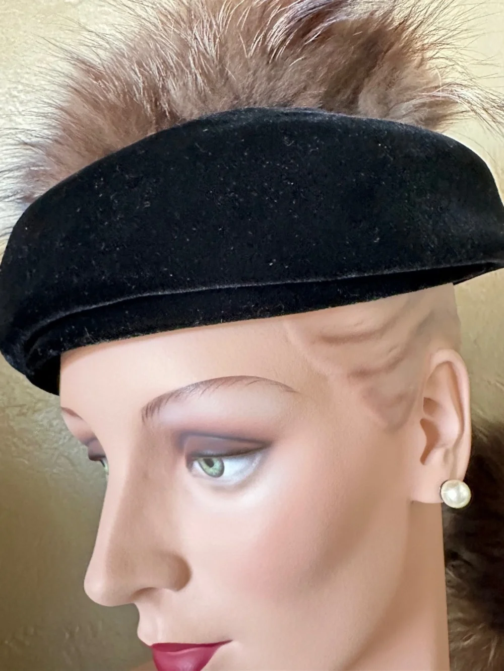 COLLECTION WORTHY SILVER FOX/VELVET HAT & MUFF